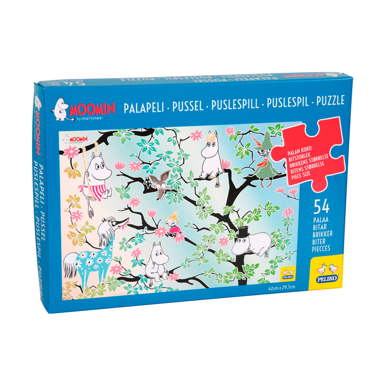 Moomin ジグソーパズル4個セット Moomin Jigsaw Puzzle 54 Pieces | Martinex